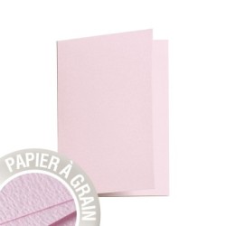 Carte pliée Grain de Pollen 10,5x14,8cm - Essence de rose - Essence de rose