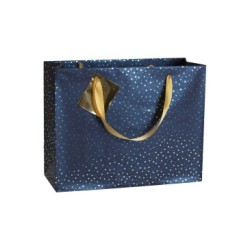 Sac premium shopping 32x13x24,5cm - Premium nuit bleutée