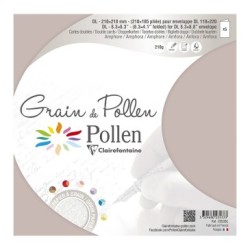 Carte pliée Grain de Pollen 10,5x21m_1
