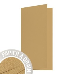 Carte pliée Grain de Pollen 10,5x21m - Bois - Bois