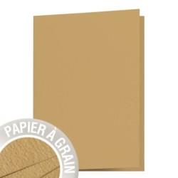 Carte pliée Grain de Pollen 14,85x21cm - Bois - Bois