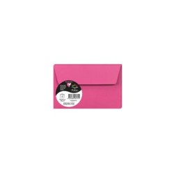 Enveloppe Pollen 9x14cm - Rose fuchsia - Rose fuchsia - Papier lisse