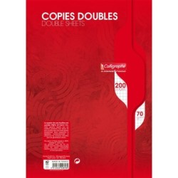 Copies doubles sous film 7000 - 5/5 (petits carreaux)