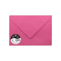 Enveloppe Pollen C5 (16,2x22,9cm) - Rose fuchsia - Rose fuchsia - Papier lisse