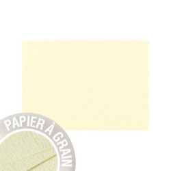 Carte simple Grain de Pollen 11x15,5cm - Eau de citron - Eau de citron