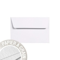 Enveloppe Grain de Pollen 9x14cm - Blanc - Blanc