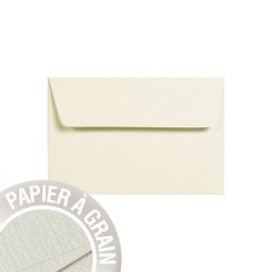 Enveloppe Grain de Pollen 9x14cm - Perle d'ivoire - Perle d'ivoire