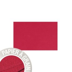 Carte simple Grain de Pollen 8,2x12,8cm - Cerise - Cerise