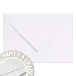 Enveloppe Grain de Pollen C5 (16,2x22,9cm) - Blanc - Blanc