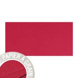 Carte simple Grain de Pollen 10,6x21,3cm - Cerise - Cerise