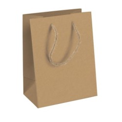 Sac cadeau moyen kraft 21,5x10,2x25,3cm - Kraft