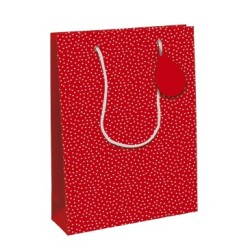 Sac cadeau large Excellia 26,5x14x33cm - Rouge 1