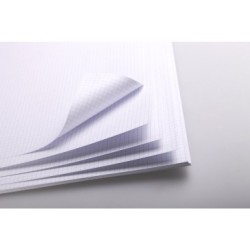 Papier dessin lisse Bristol quadrillé 5x5 - 21 x 29,7 cm - 205 g/m²