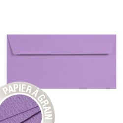 Enveloppe Grain de Pollen DL (11x22cm) - Violette - Violette