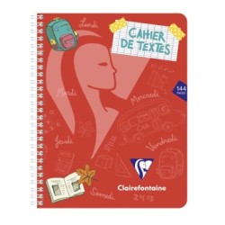 Cahier de textes reliure intégrale Mimesys_1