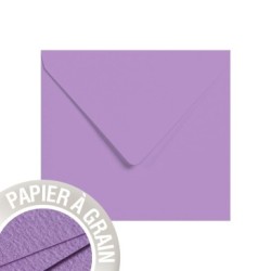 Enveloppe Grain de Pollen 12,5x13,8cm - Violette - Violette