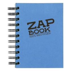 Carnet papier recyclé Zap Book 80g - Assortiment mixte - 320 - Intégrale - 10,5 x 14,8 cm