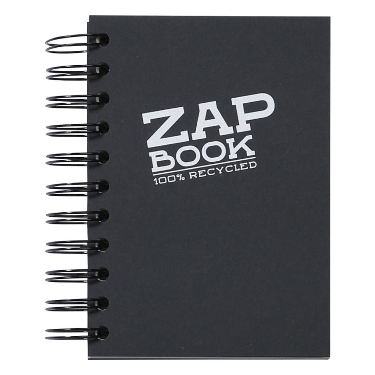 Carnet papier recyclé Zap Book 80g