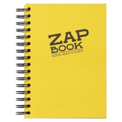 Carnet papier recyclé Zap Book 80g_1