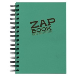 Carnet papier recyclé Zap Book 80g_1