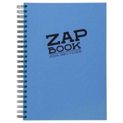 Carnet papier recyclé Zap Book 80g - Assortiment mixte - 320 - Intégrale - 21 x 29,7 cm