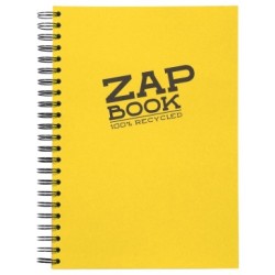 Carnet papier recyclé Zap Book 80g_1