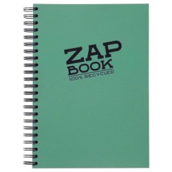 Carnet papier recyclé Zap Book 80g_1