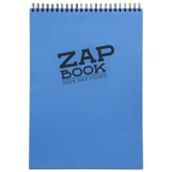 Carnet papier recyclé Zap Book 80g - Assortiment mixte - 240 - Intégrale - 29,7 x 42 cm