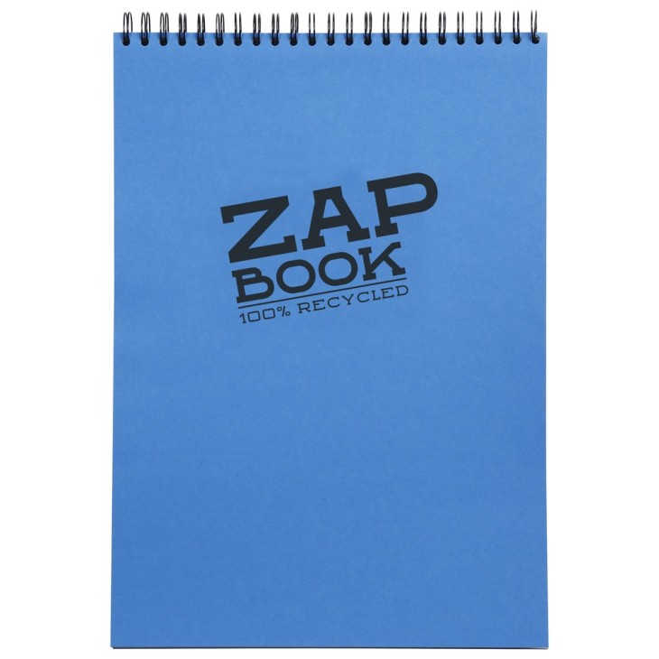 Carnet papier recyclé Zap Book 80g