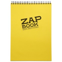 Carnet papier recyclé Zap Book 80g_1