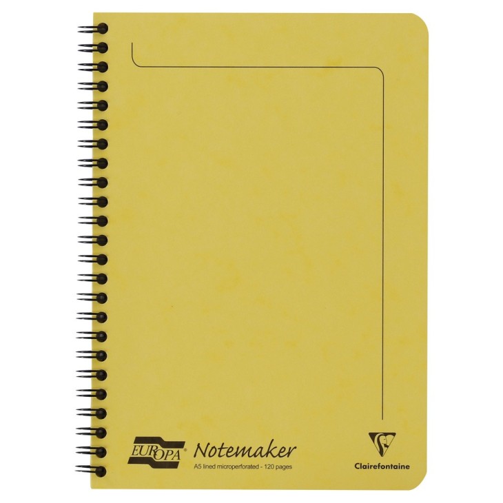 Notemaker carnet reliure intégrale Europa