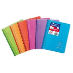 Carnet reliure intégrale enveloppante Koverbook - 100 - 9 x 14 cm - 5/5 (petits carreaux)