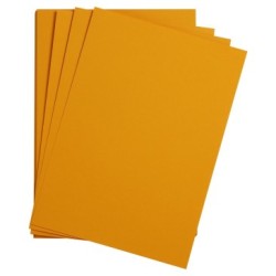 Papier dessin couleur à grain Etival Color 160g - Jaune soleil - 21 x 29,7 cm