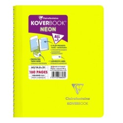 Carnet reliure intégrale enveloppante Koverbook Neon_1