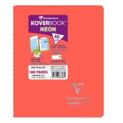 Carnet reliure intégrale enveloppante Koverbook Neon_1