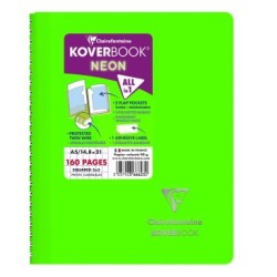 Carnet reliure intégrale enveloppante Koverbook Neon_1