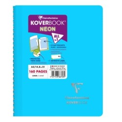 Carnet reliure intégrale enveloppante Koverbook Neon_1