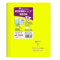 Carnet reliure intégrale enveloppante Koverbook Neon_1