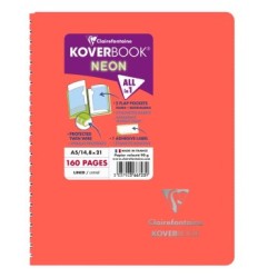 Carnet reliure intégrale enveloppante Koverbook Neon_1