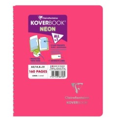 Carnet reliure intégrale enveloppante Koverbook Neon_1