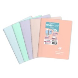 Carnet reliure intégrale enveloppante Koverbook Blush - Assortis - 5/5 (petits carreaux)