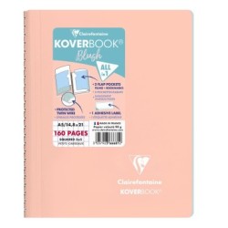 Carnet reliure intégrale enveloppante Koverbook Blush_1