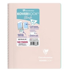 Carnet reliure intégrale enveloppante Koverbook Blush_1