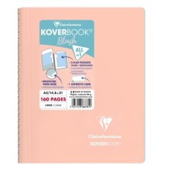 Carnet reliure intégrale enveloppante Koverbook Blush_1