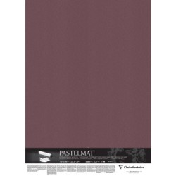 Contrecollé pour pastel Pastelmat 360g - Lie de vin - 70 x 100 cm