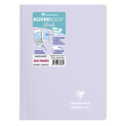 Cahier reliure intégrale enveloppante Koverbook Blush_1