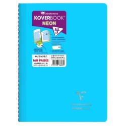 Cahier reliure intégrale enveloppante Koverbook Neon_1