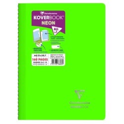 Cahier reliure intégrale enveloppante Koverbook Neon_1