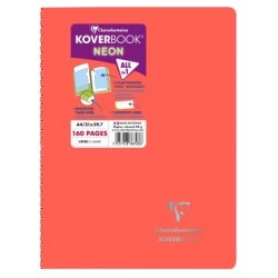 Cahier reliure intégrale enveloppante Koverbook Neon_1