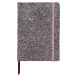 Céleste - Carnet cuir - Rose - Brochure souple